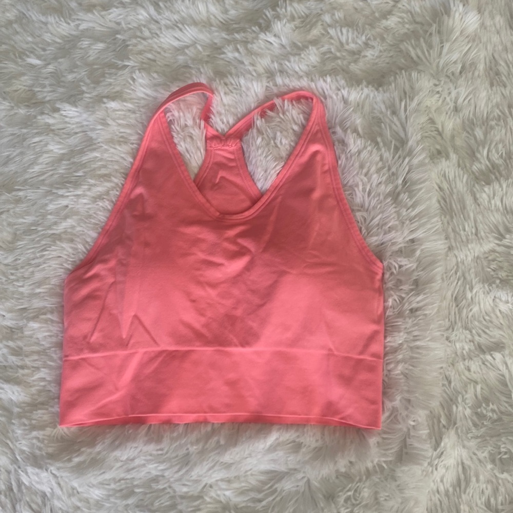 Z by Zella sports bra sz L removable pads color pink